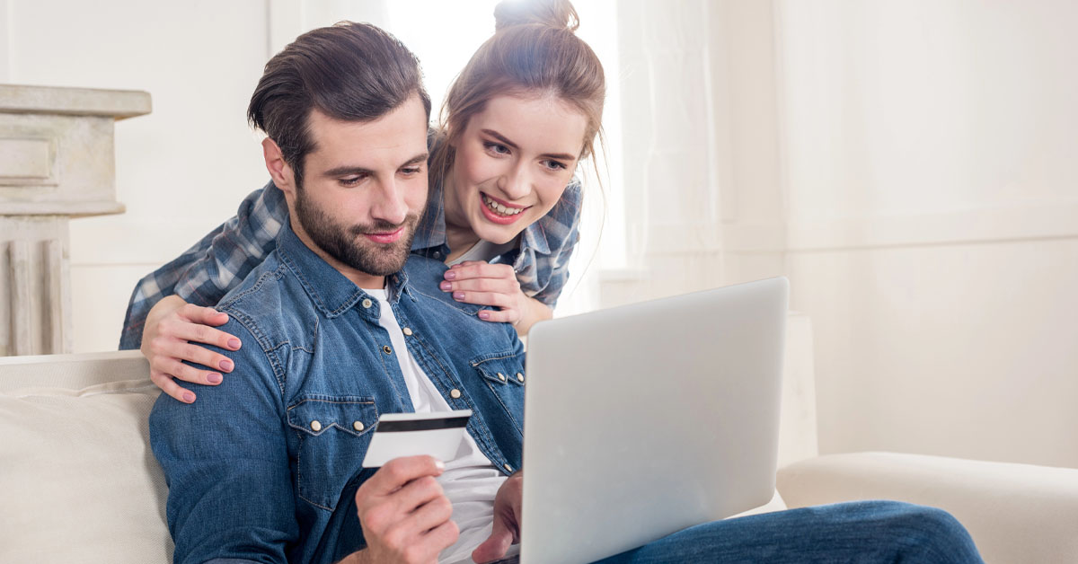 Glückliche Immobilienkäufer